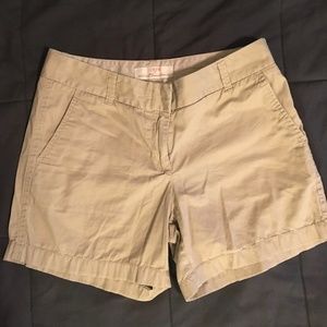 Khaki Shorts J.Crew Chino